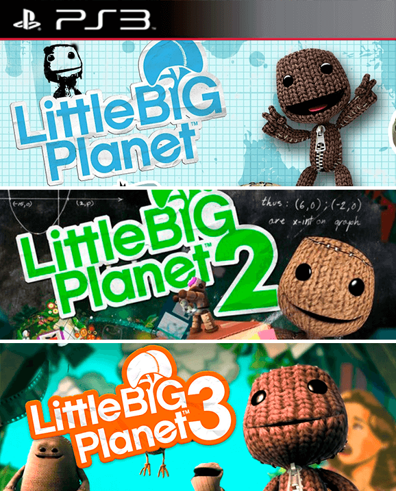 3 juegos en 1 LittleBigPlanet - 3 | PS4 Digital México | Venta de juegos Digitales PS3 PS4 Ofertas