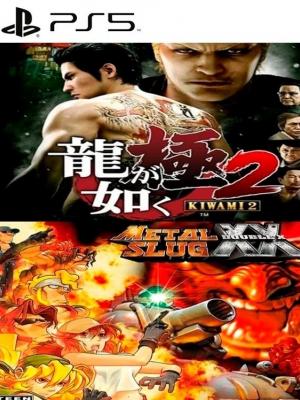 2 JUEGOS EN 1 METAL SLUG XX MAS Yakuza Kiwami 2 PS5