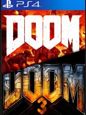 2 JUEGOS EN 1 DOOM MAS DOOM 3 PS4